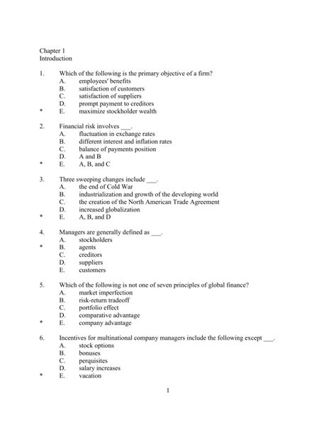 2010 Quick Test Bank Answers Doc