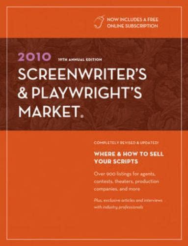 2010 Screenwriter s and Playwright s Market Kindle Editon