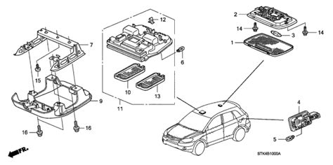 2010 acura rdx interior light manual PDF