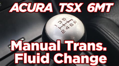 2010 acura tsx manual transmission PDF