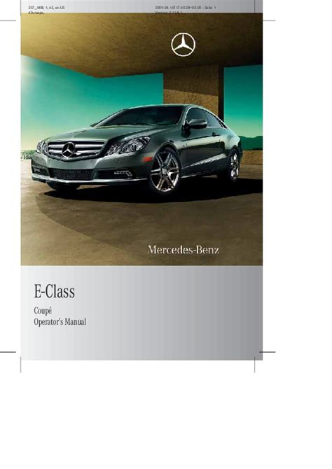 2010 benz e350 manual Reader