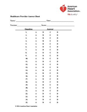 2010 bls answer sheet PDF