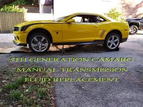 2010 camaro manual transmission fluid Reader