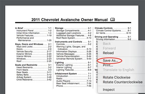 2010 chevy silverado owners manual PDF