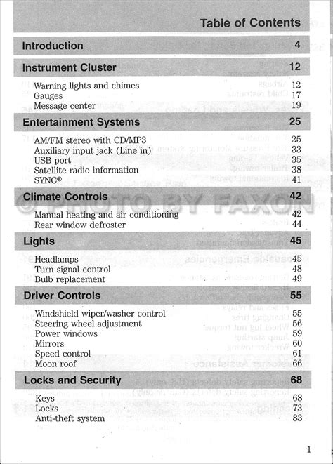 2010 ford focus scheduled maintenance Reader