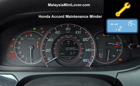 2010 honda accord maintenance minder Reader