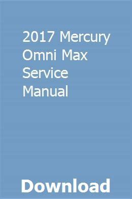 2010 mercury omni max service manual Reader