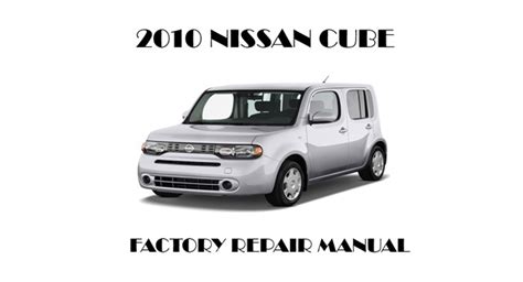 2010 nissan cube service manual Kindle Editon