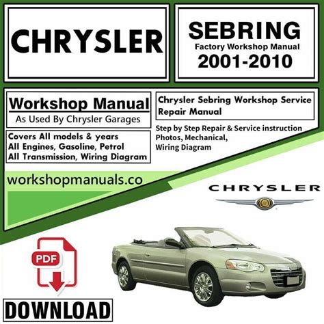 2010 sebring repair manual PDF