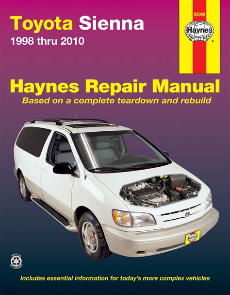 2010 sienna repair manual Reader