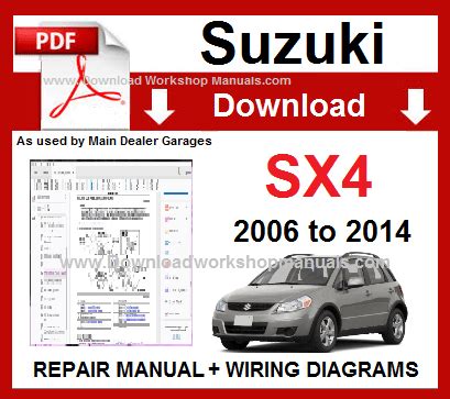 2010 suzuki sx4 service manual pdf Kindle Editon