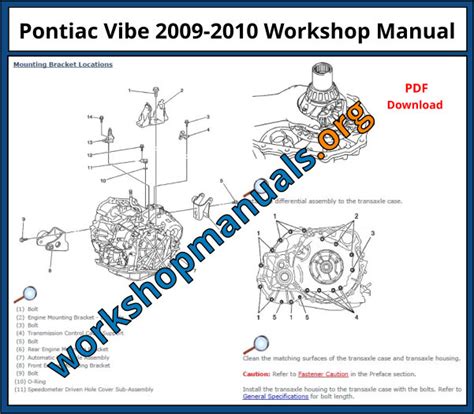 2010 vibe parts manual Reader