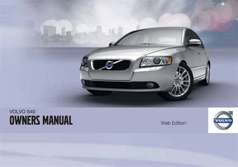 2010 volvo s40 owner manual PDF