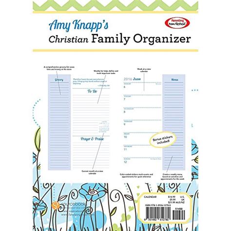2010-2011 Amy Knapp s Christian Family Organizer Calendar Kindle Editon