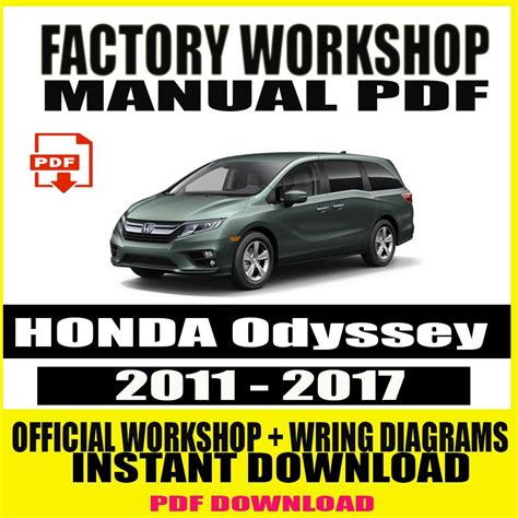 2011 HONDA ODYSSEY SERVICE MANUAL Ebook PDF