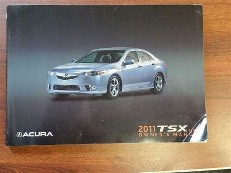 2011 acura tsx owners manual PDF