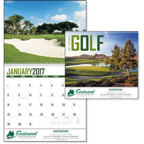 2011 golf wall calendar Epub