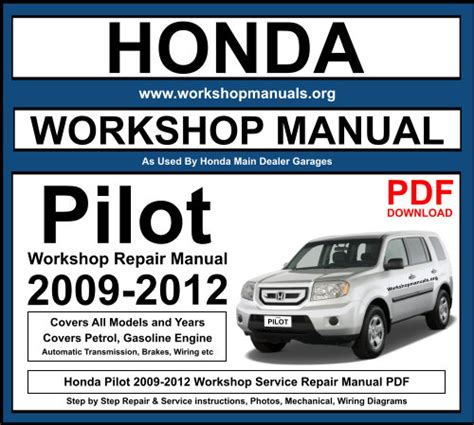 2011 honda pilot manual pdf Kindle Editon