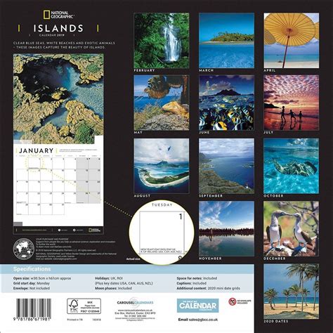 2011 islands national geographic calendar Reader