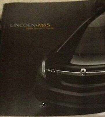 2011 lincoln mks owners manual Epub