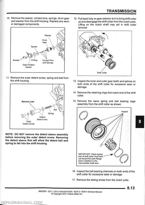 2011 polaris rzr 800 service manual Epub