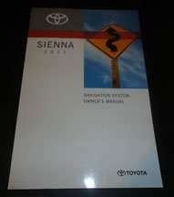 2011 sienna navigation owners manual PDF