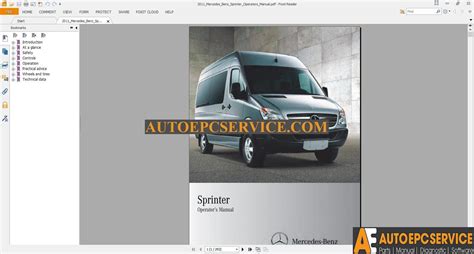 2011 sprinter service manual Epub