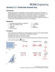 2012 Project Lead The Way Answer Key PDF