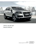 2012 audi q7 owners manual Reader