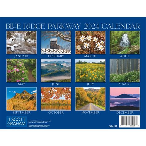 2012 blue ridge parkway 2012 calendar wall calendar Reader