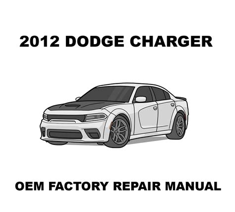 2012 dodge charger service manual Kindle Editon