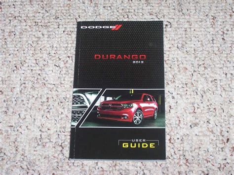 2012 durango owners manual Kindle Editon