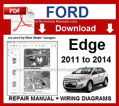 2012 ford edge service manual pdf Kindle Editon