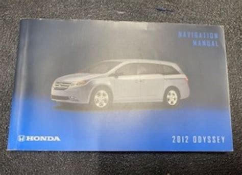 2012 honda odyssey owners manual Reader