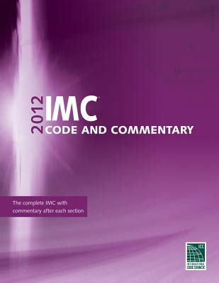 2012 international mechanical code commentary Doc