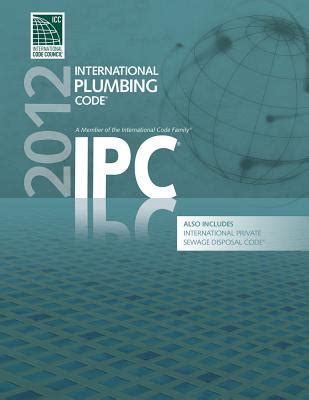 2012 international plumbing code includes international private sewage disposal code international code council PDF