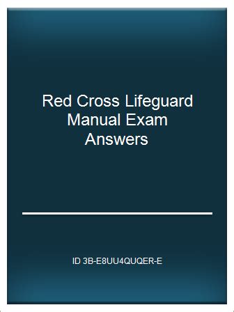 2012 lifeguard manual test answers Epub