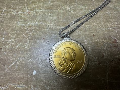 2012 native american coin necklace value