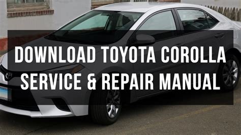 2012 toyota corolla xrs diy troubleshooting guide Reader