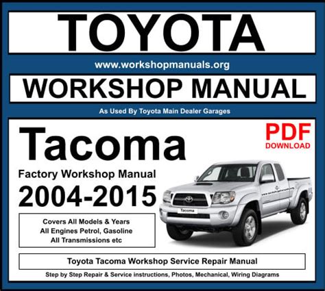 2012 toyota tacoma manual pdf Kindle Editon