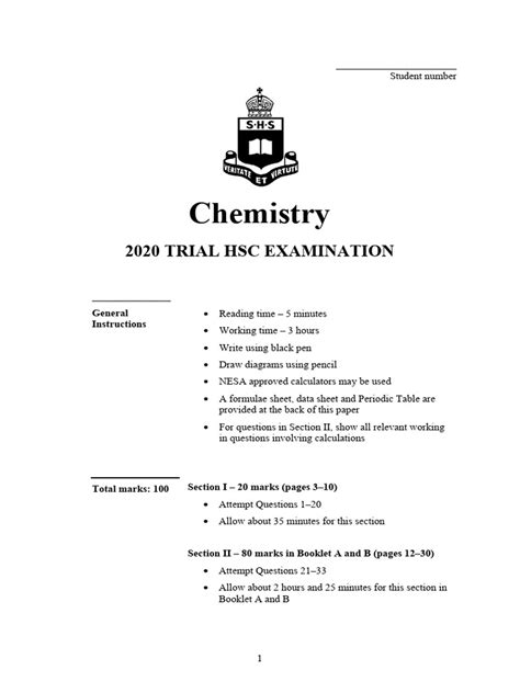 2013 Chemistry Trial Paper With Answer Epub