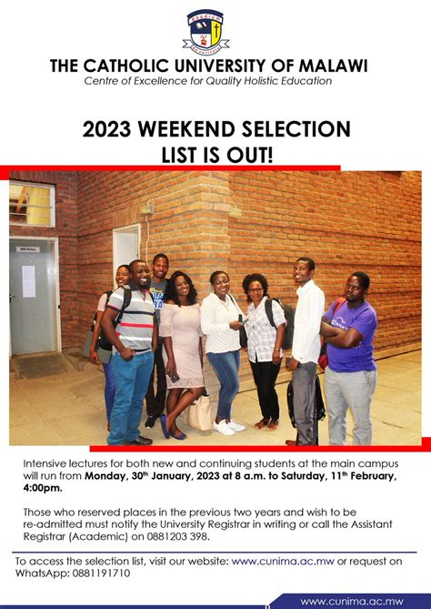 2013 University Of Malawi Selection List Ebook PDF