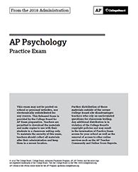 2013 ap psychology multiple choice answers Epub