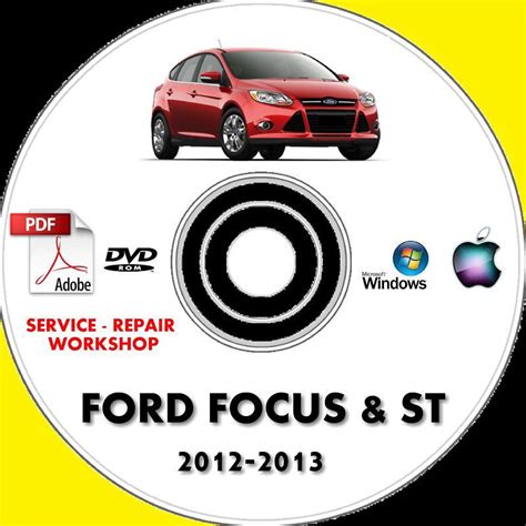 2013 ford focus st factory service manual PDF