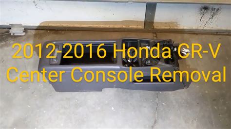 2013 honda crv center console removal Ebook PDF