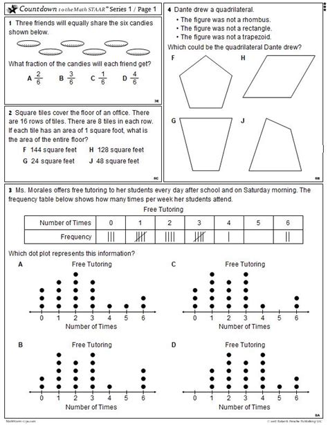 2013 staar released test questions answers PDF
