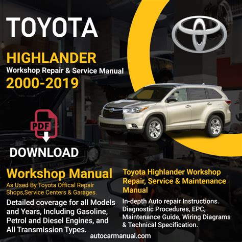 2013 toyota highlander maintenance manual PDF