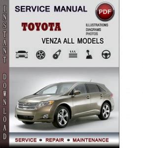 2013 toyota venza repair manual Reader