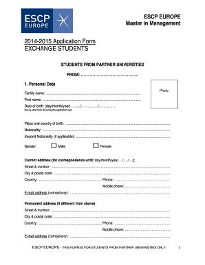 2014:2015 Application Form Ebook Doc