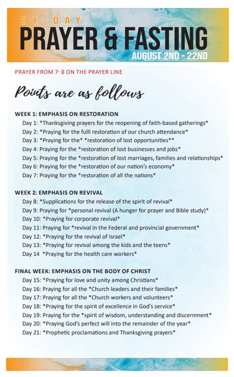 2014 100 days prayer and fasting prayer points pdf download Reader